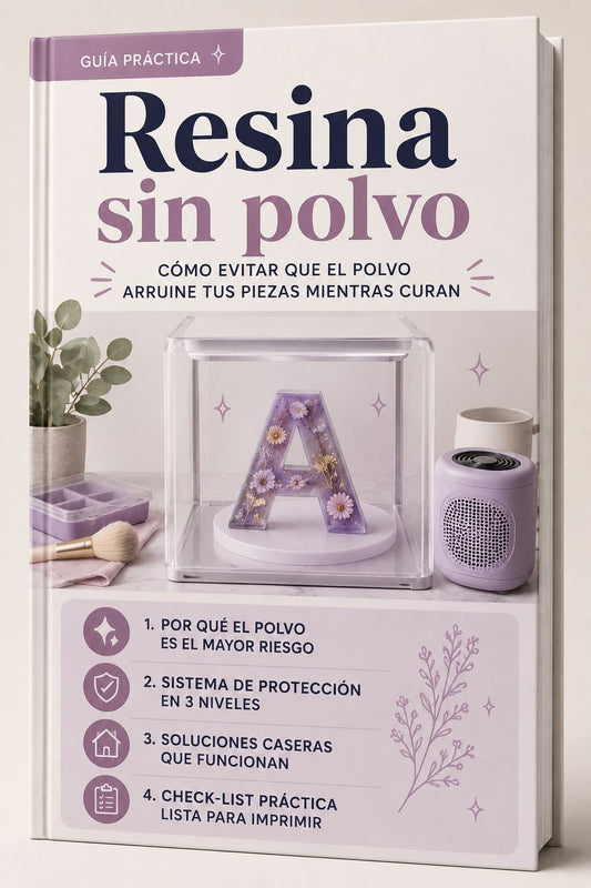 Resina Sin Polvo: Guía para evitar que el polvo arruine tus piezas